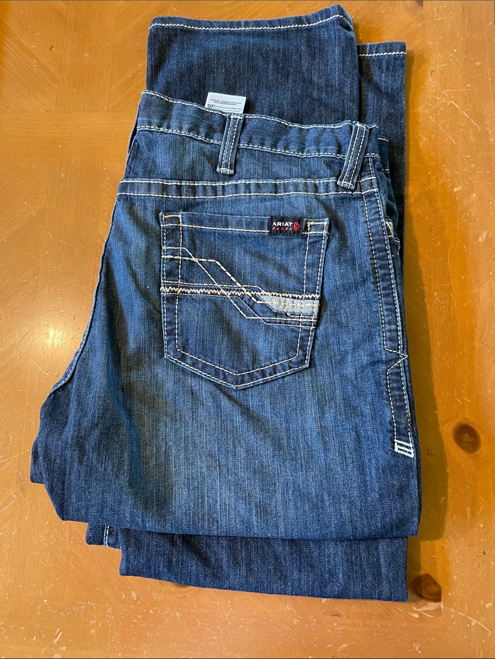 Ariat Dark Blue Relaxed Men’s Jeans. 36/34